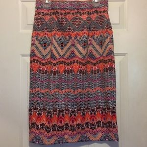 Patterned skirt!!